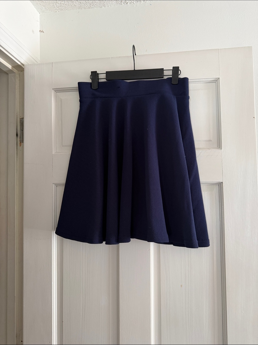 Flared Navy Circle Skirt